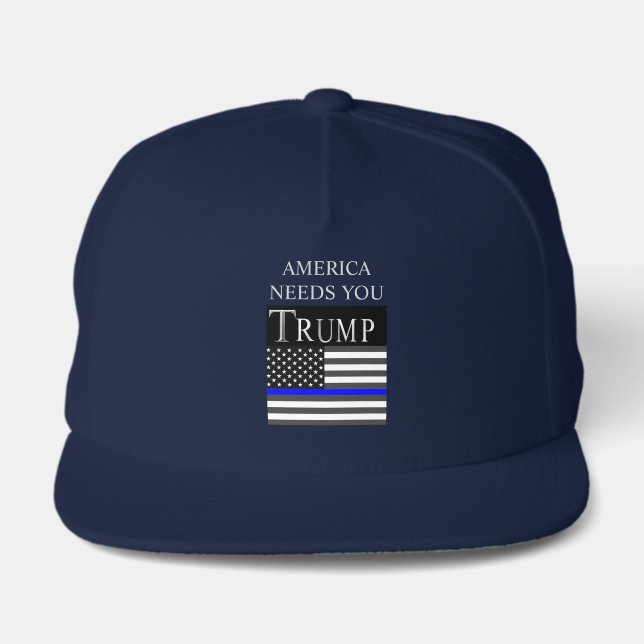 TRUMP  SNAP BACK HAT (Front)