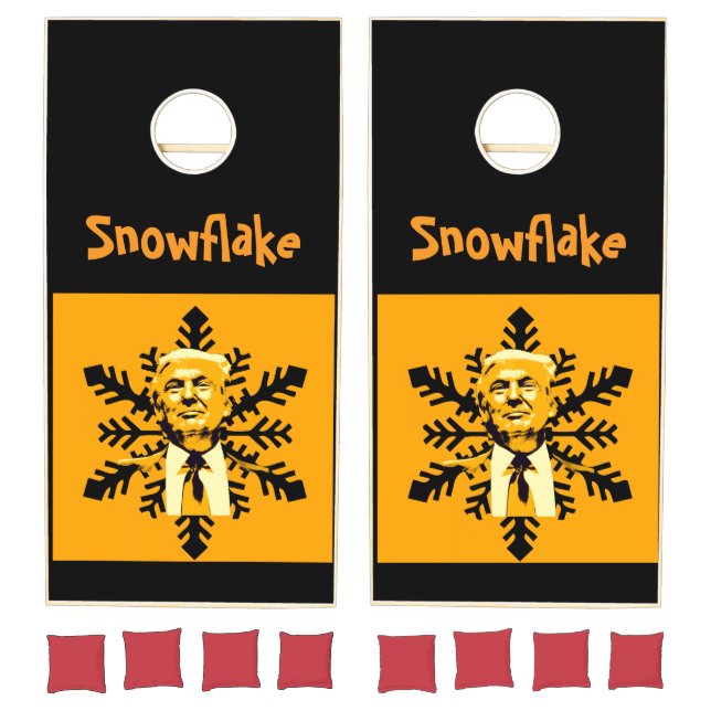 Trump/Snowflake Cornhole Set (Set)