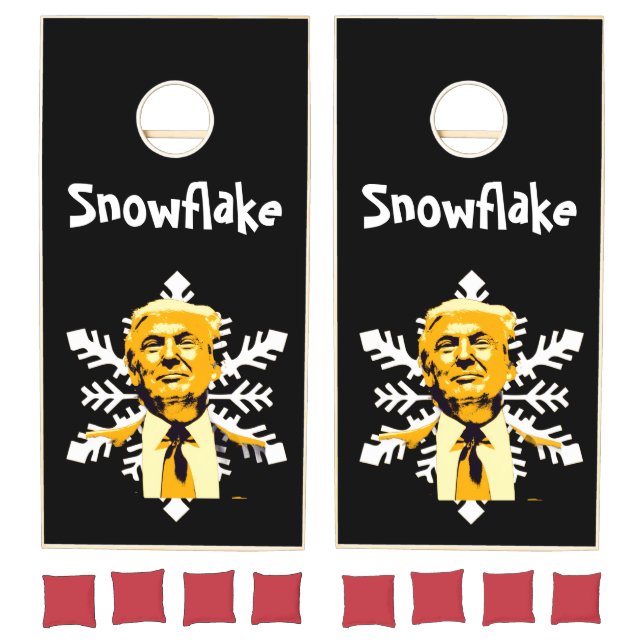 Trump/Snowflake Cornhole Set (Set)
