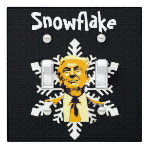 Trump/Snowflake Light Switch Cover
