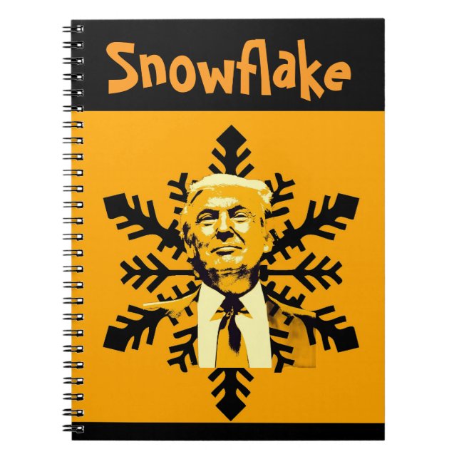 Trump/Snowflake Notebook (Front)
