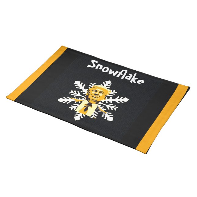 Trump/Snowflake Placemat (On Table)