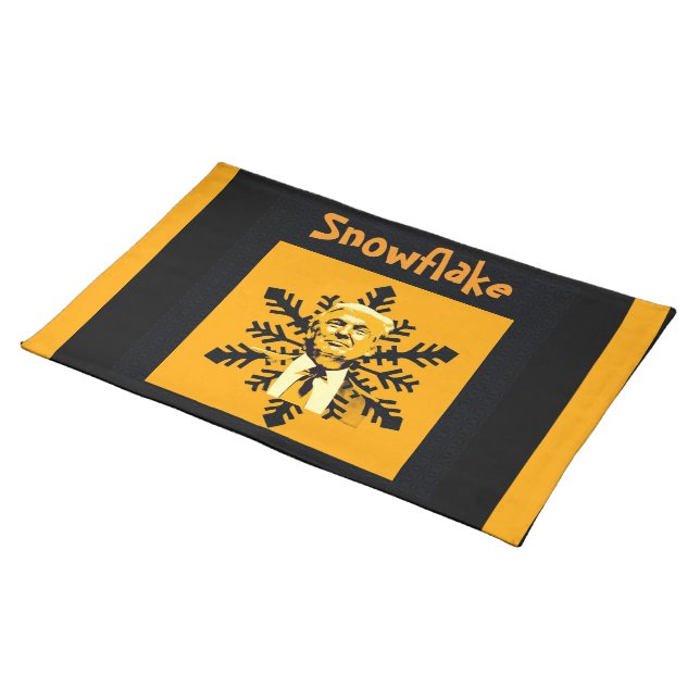 Trump/Snowflake Placemat (On Table)