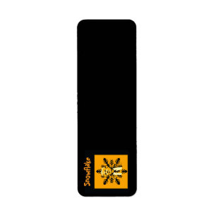 Trump/Snowflake Return Address Label