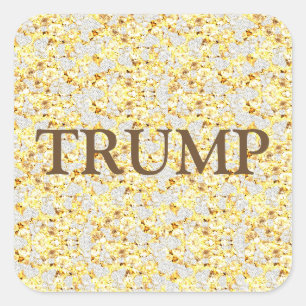 TRUMP SQUARE STICKER