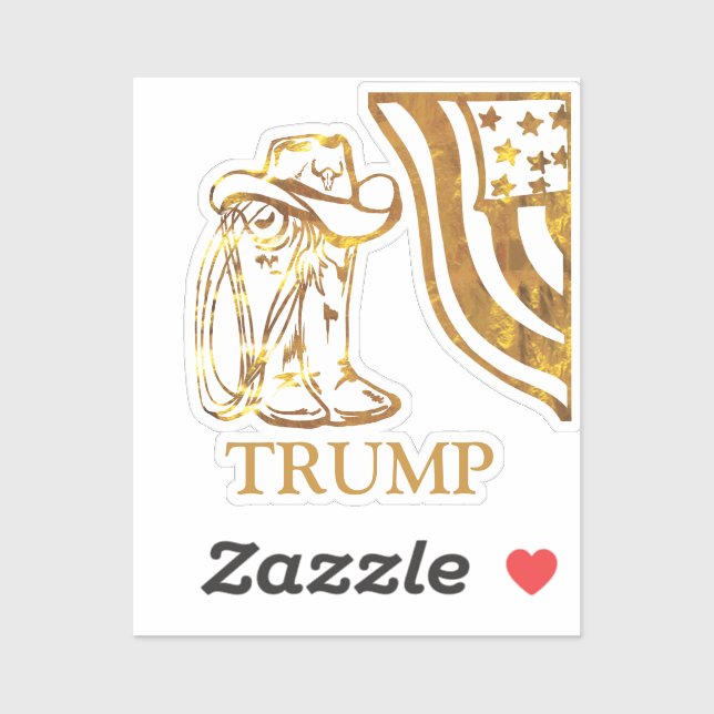 TRUMP  STICKER (Sheet)