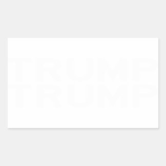 TRUMP Sticker in Highway Gothic White Letters
