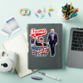 Trump Stickers Patriotic Decals Donald Trump 2020 (iPad Cover)