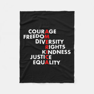 Trump Stop Pretending Your Racism Is Patriotism Fleece Blanket