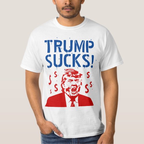 TRUMP SUCKS 2016 Mens T_shirt