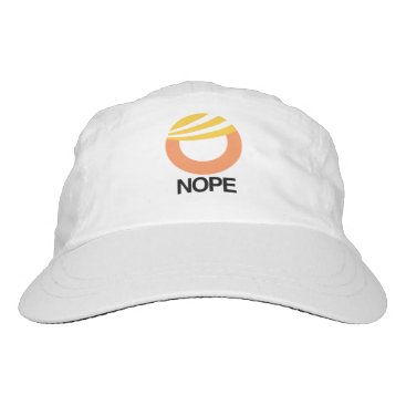 TRUMP SYMBOL - NOPE -- Anti-Trump Design - Headsweats Hat