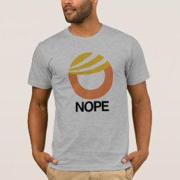 TRUMP SYMBOL - NOPE -- Anti-Trump Design - - Polit T-Shirt