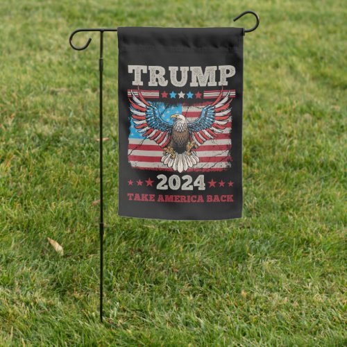 Trump Take America Back 2024 American Flag