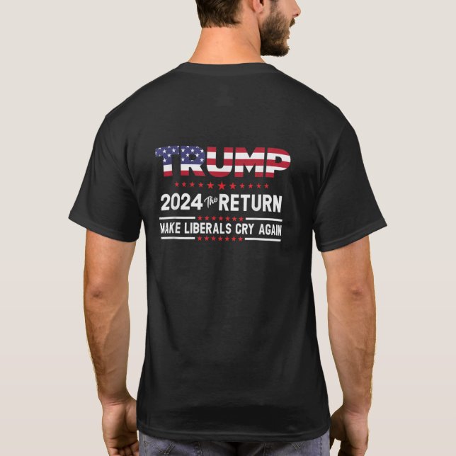 Trump Take America Back 2024 T-Shirt (Back)