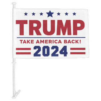 Trump Take America Back Custom Car Flag