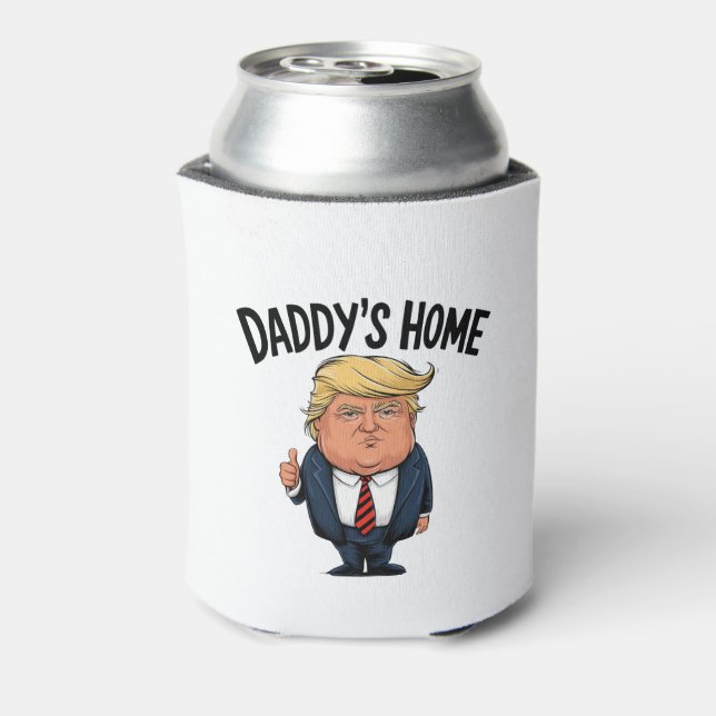 Trump Take America Back Daddy's Home  Can Cooler (Can Back)