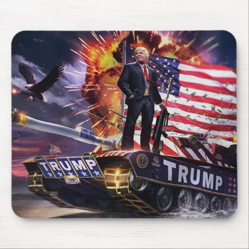 Trump Tank Mouse Pad
