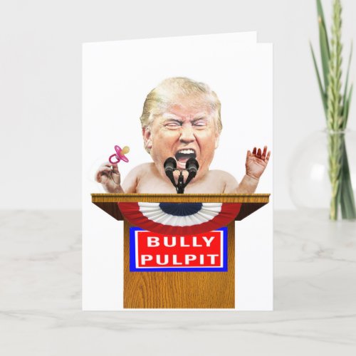 Trump Tantrum Birthday Card