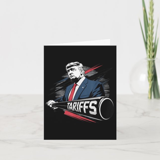 Trump Tariffs Strike  Card (Front)