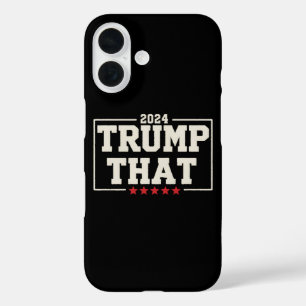 Trump That 2024 47th US President Vintage iPhone 16 Case