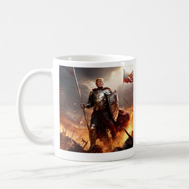 Trump the American Guardian Coffee Mug (Left)