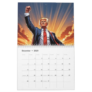 Trump the American Superhero Calendar" Calendar