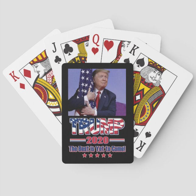 Trump - The Best is Yet to Come Poker Cards (Back)