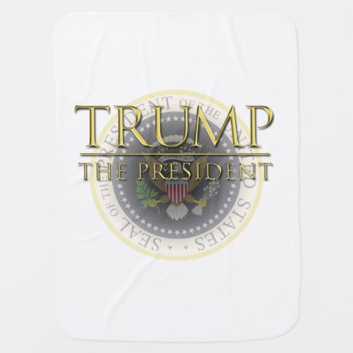 Trump _ The President Baby Blanket