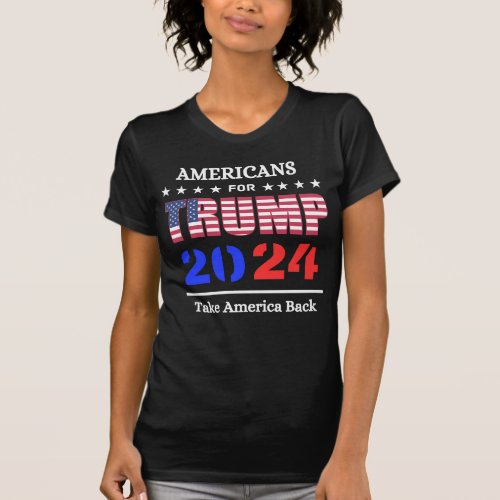 TRUMP THE RETURN  Back Donald Trump 2024 Vintage  T_Shirt