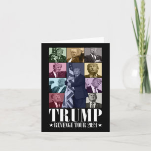 Trump The Revenge Tour 2024 Funny  Card