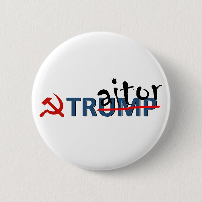 Trump the Traitor Pin (Front)