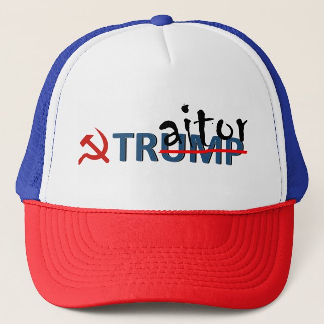 Trump the Traitor Trucker Hat (Front)