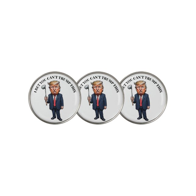 Trump This Personailze Golf Ball Marker (3 Up)