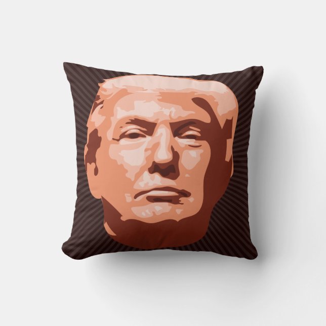 Trump Throw Pillow (Front)