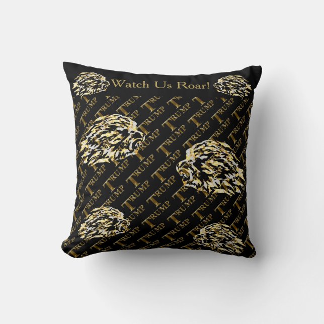 TRUMP THROW PILLOW (Front)