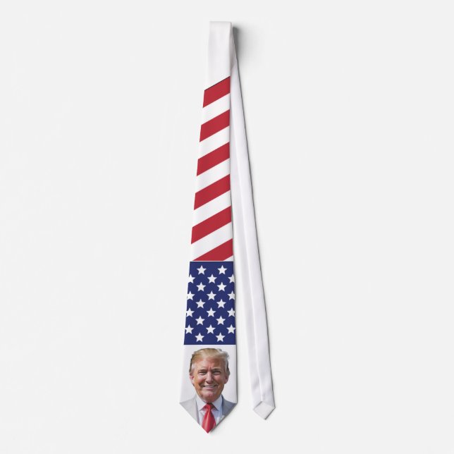 TRUMP TIE -  ELECTION CAMPAIGN PRODUCTS & ITEMS (Front)