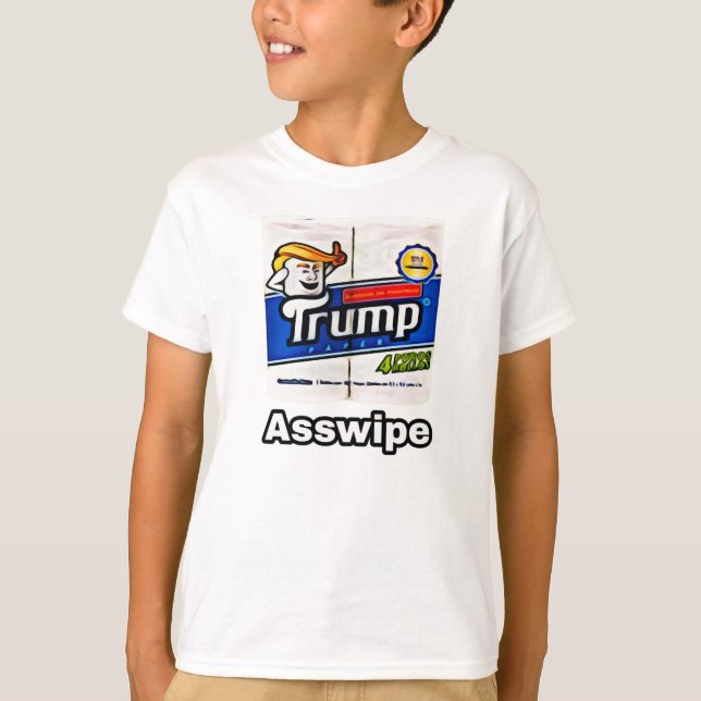 Trump Toilet Paper T-Shirt (Front)