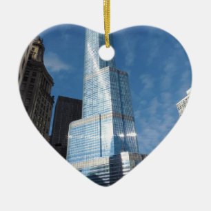 Trump Tower Ceramic Ornament