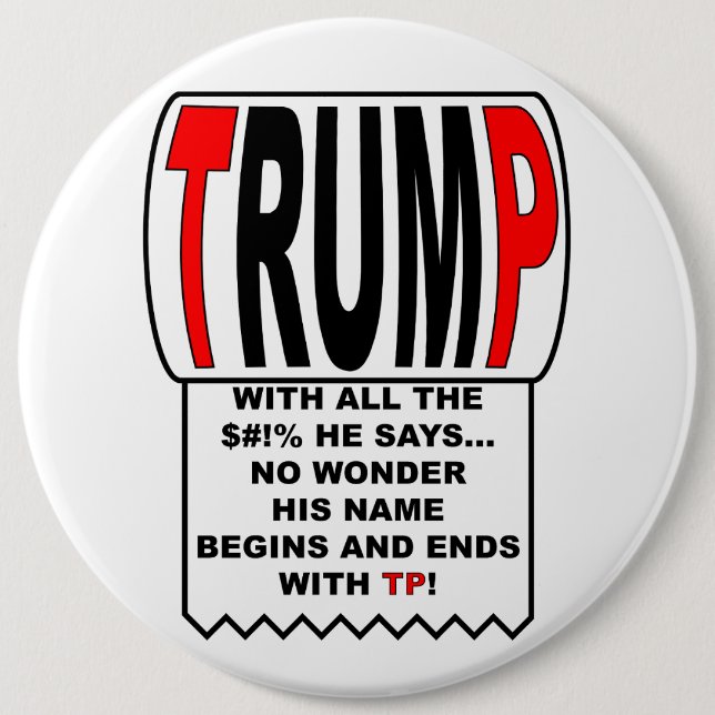 Trump TP! Button (Front)