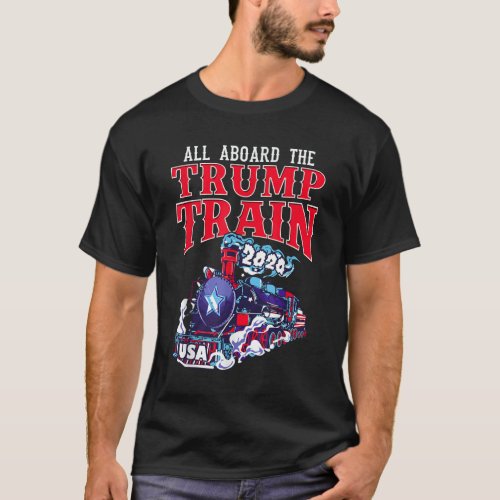 Trump Train 2020 shirt USA ReElect President Trump