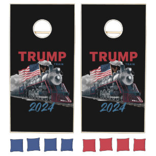 Trump Train 2024 Cornhole Set