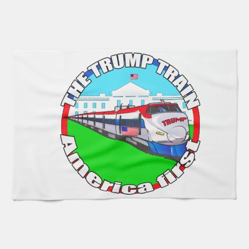 Trump Train America first Towel
