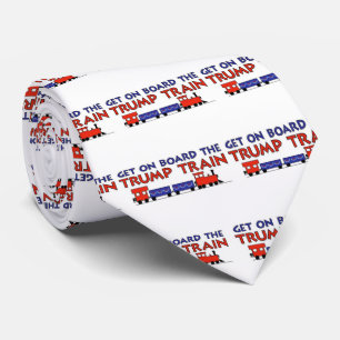 TRUMP TRAIN NECK TIE