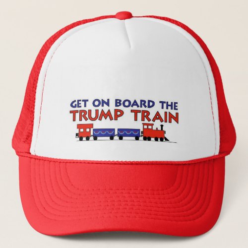 TRUMP TRAIN TRUCKER HAT