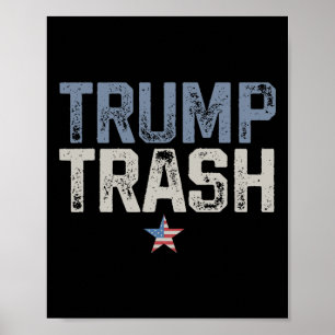 Trump Trash 2024 Garge For Trump Proud Mega Garge Poster