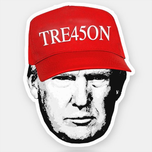 Trump Tre45on Sticker