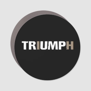 Trump Triumph 47th US President Car Magnet