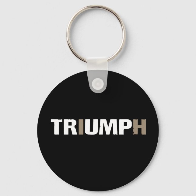 Trump Triumph 47th US President Keychain (Front)