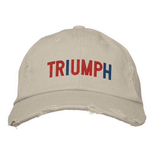 Trump Triumph Victory Embroidered Baseball Cap