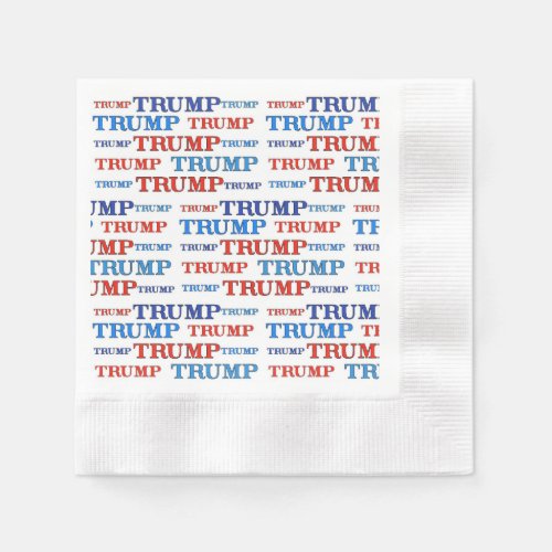 Trump Trump Paper Napkins